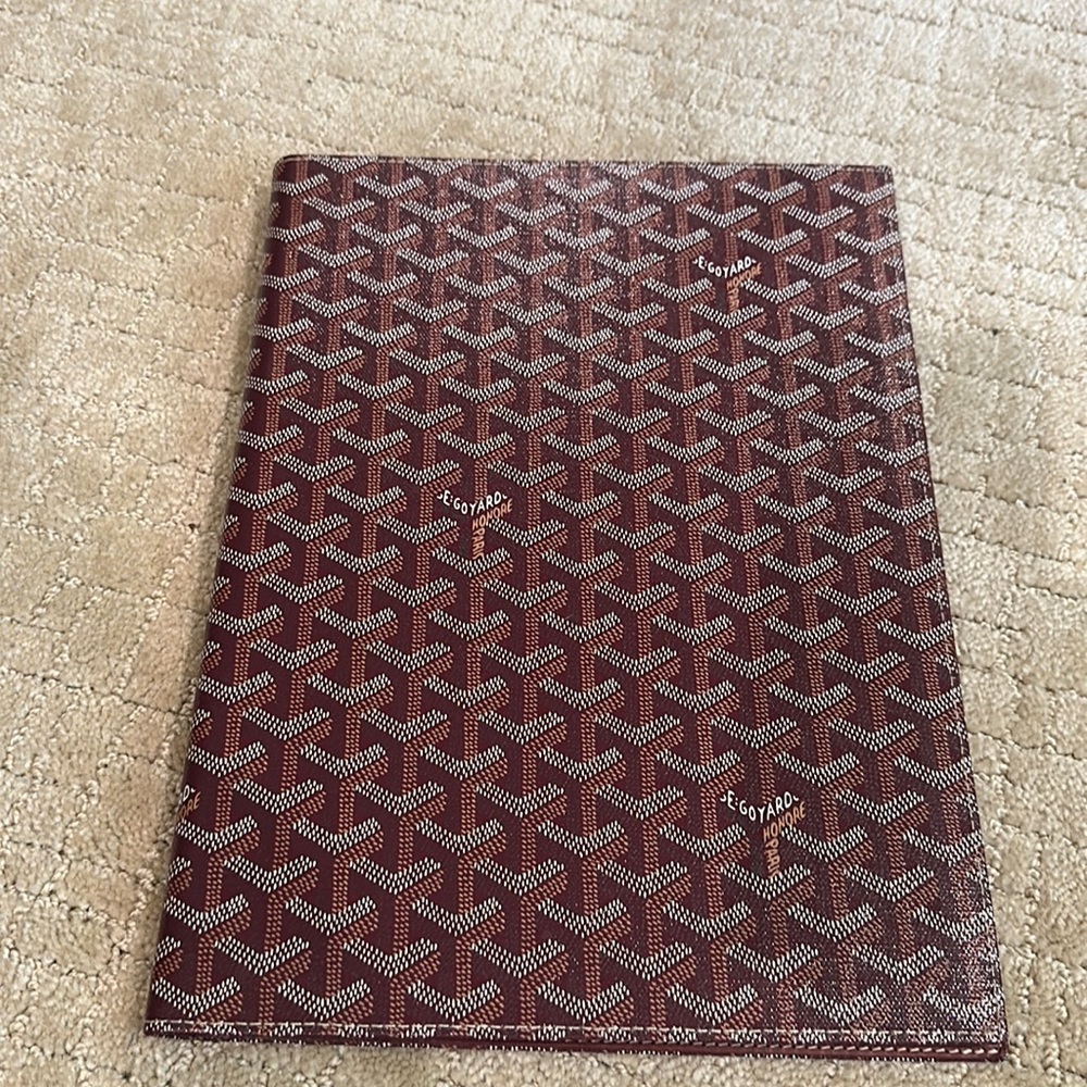 Goyard large notepad